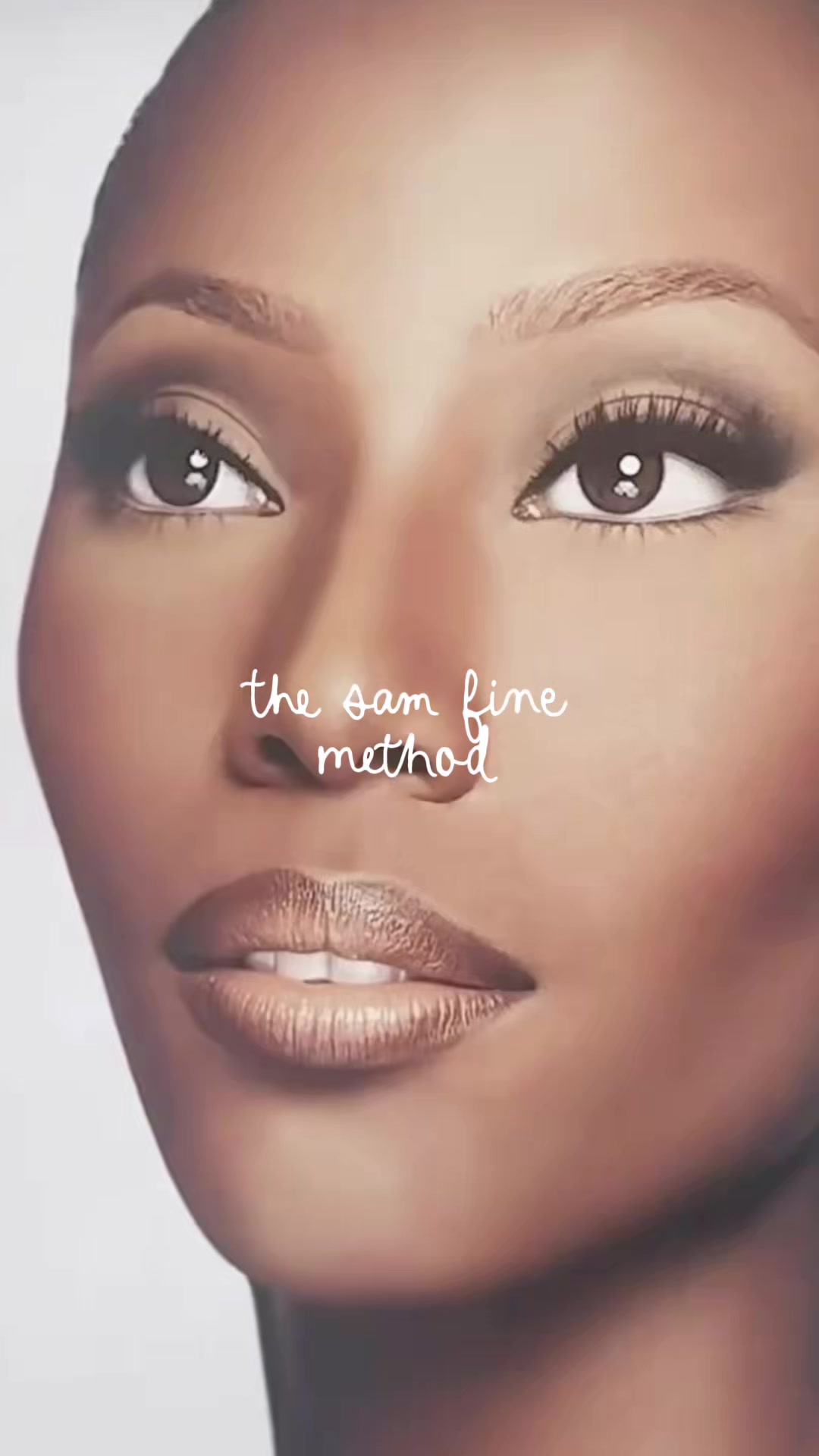TikTok post by @chicwithkels for Joah Beauty. Caption reads: the sam fine method ✨ stay tuned for love letter....