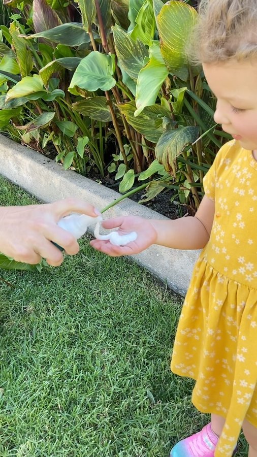 Instagram post by @mrsgabbygabrielle for Earth Mama Organics. Caption reads: [...] keeping my little ones clean with....