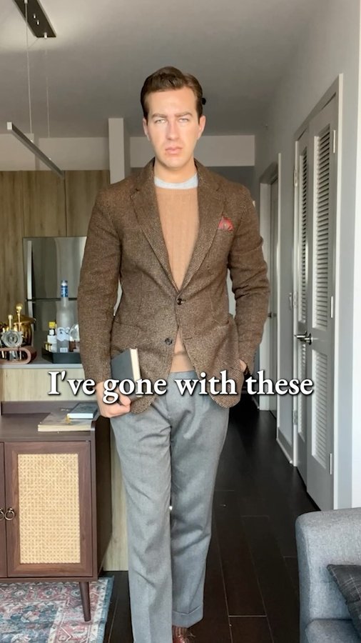 Instagram post by @gentlemenscollectiveofficial for Todd Snyder. Caption reads: Code JAMES20 for 20% off everything at....