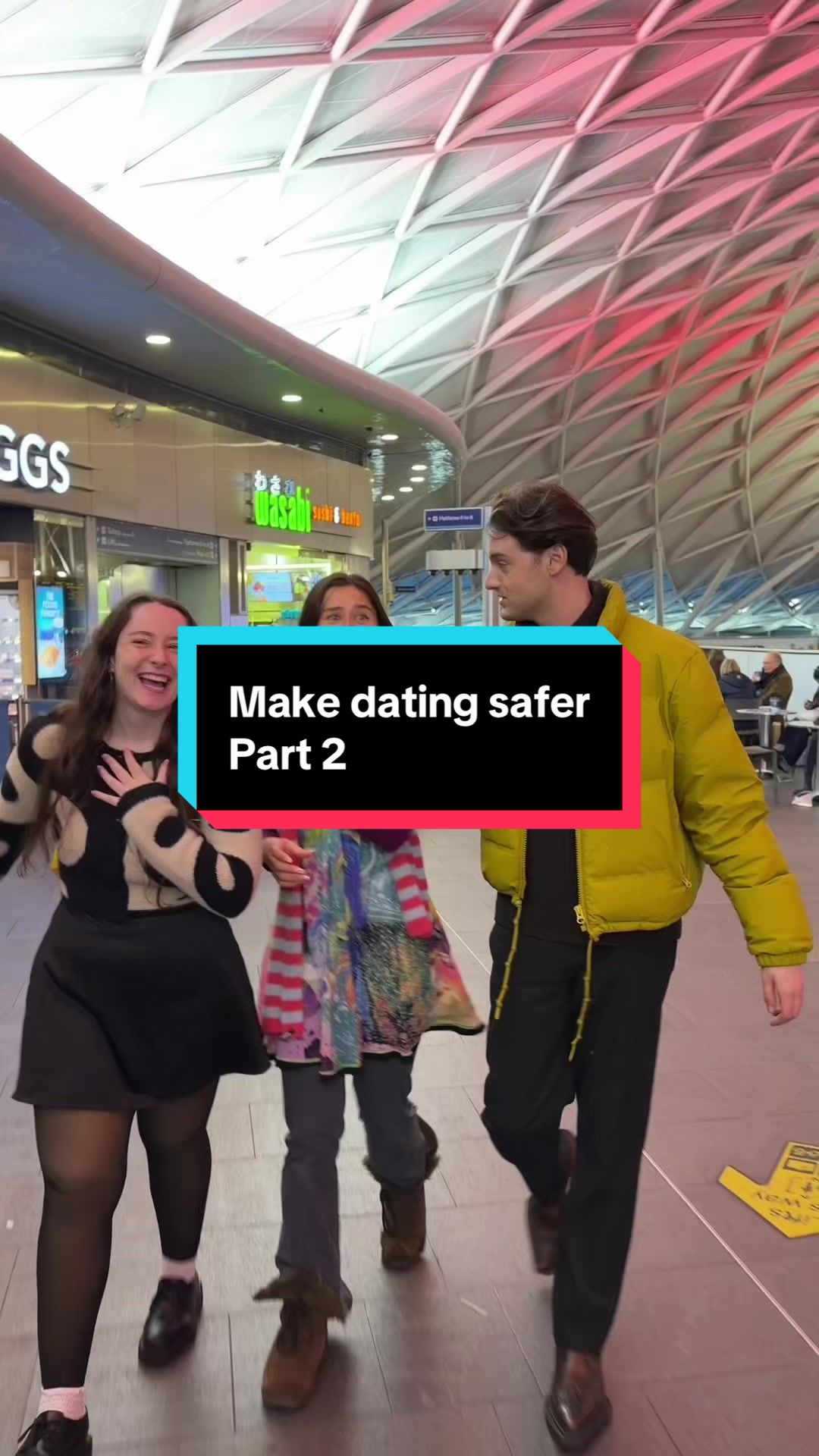 TikTok post by @luvjusdates for ViiV Healthcare. Caption reads: [...] partner by getting tested for HIV @ViiV....