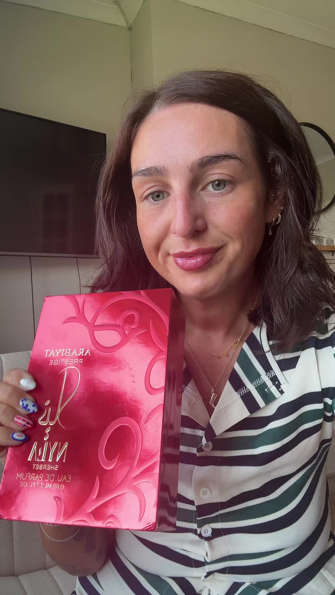 TikTok post by @melissamcavoy7 for Salsabeel Perfumes. Caption reads: Of course we had to try this one @SALSABEEL....