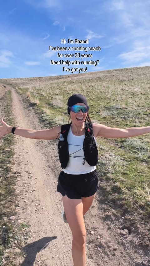 Instagram post by @run_rhandi_run for JUNK Brands. Caption reads: Trail runs don’t have to feel like a grind! Most....