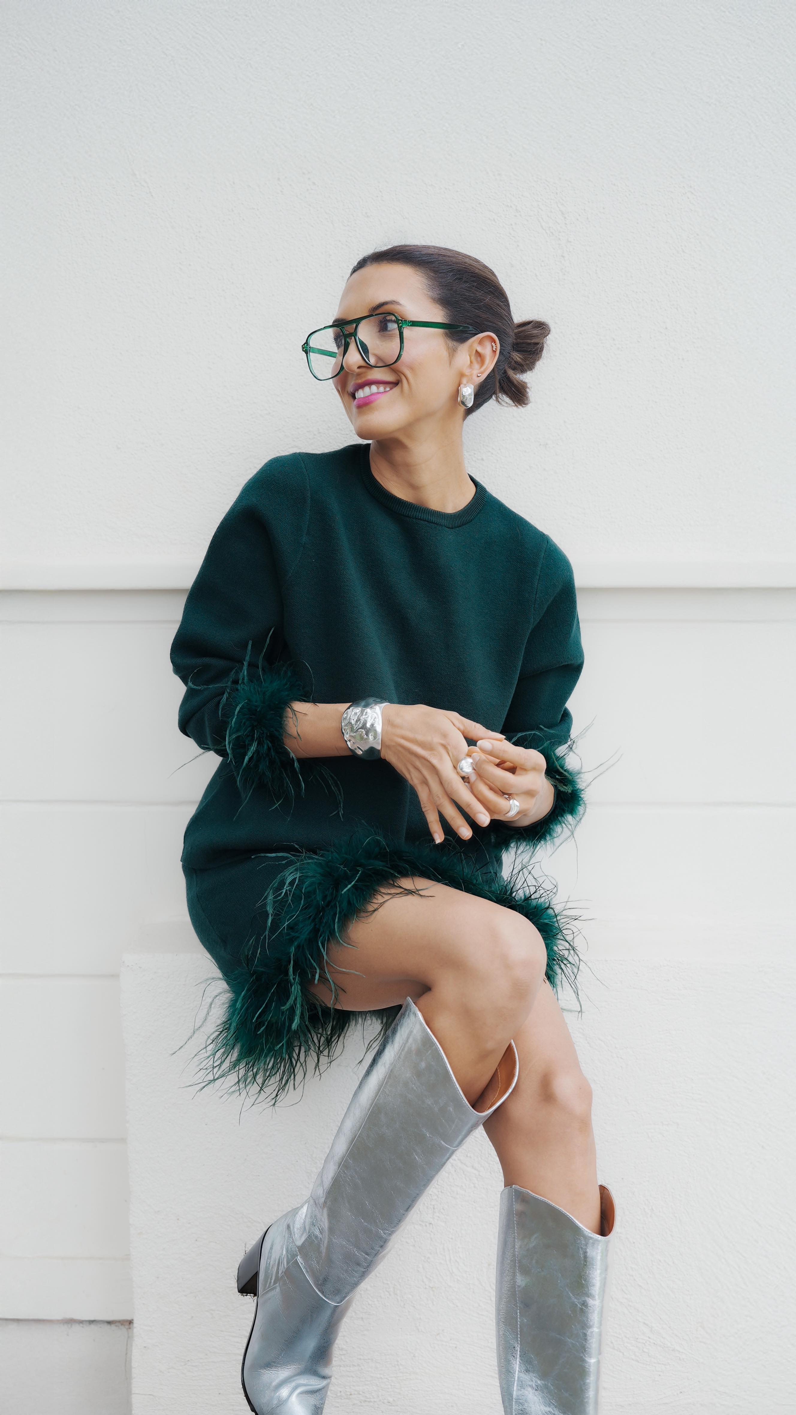 Instagram post by @indiadebeaufort for Never Fully Dressed. Caption reads: #AD Such a hoot getting up to all kinds of....