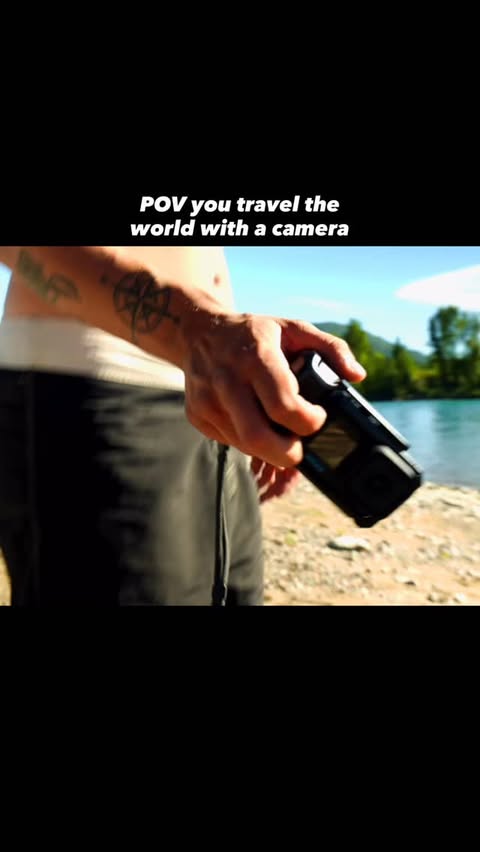 Instagram post by @tim.vanderipe for GoPro. Caption reads: [...] I’ve been capturing mine with the new @gopro....
