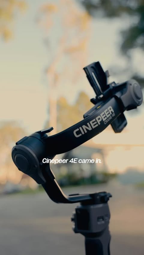 Instagram post by @dawson.media for ZHIYUN. Caption reads: [...] check it out at my link in bio! CODE:....