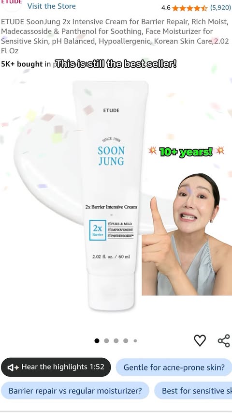 Instagram post by @euniunni for Etude House. Caption reads: COMMENT “ETUDE” for discounted link~! When a....