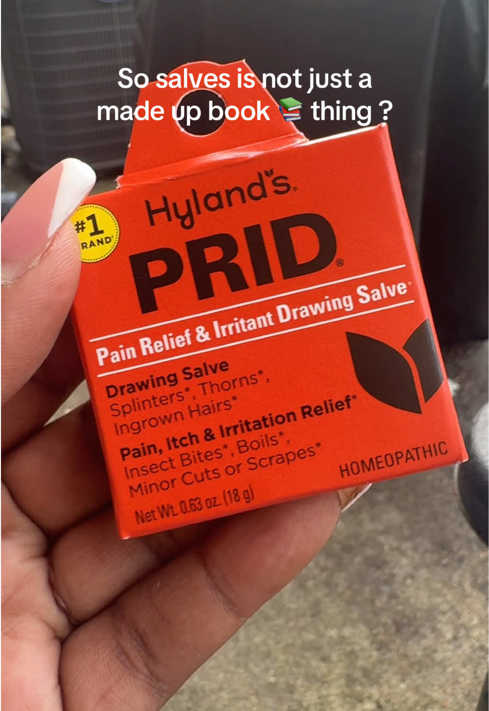 TikTok post by @taymonroe_ugc for Hyland's Naturals. Caption reads: If you have kids you need this @Hyland's.