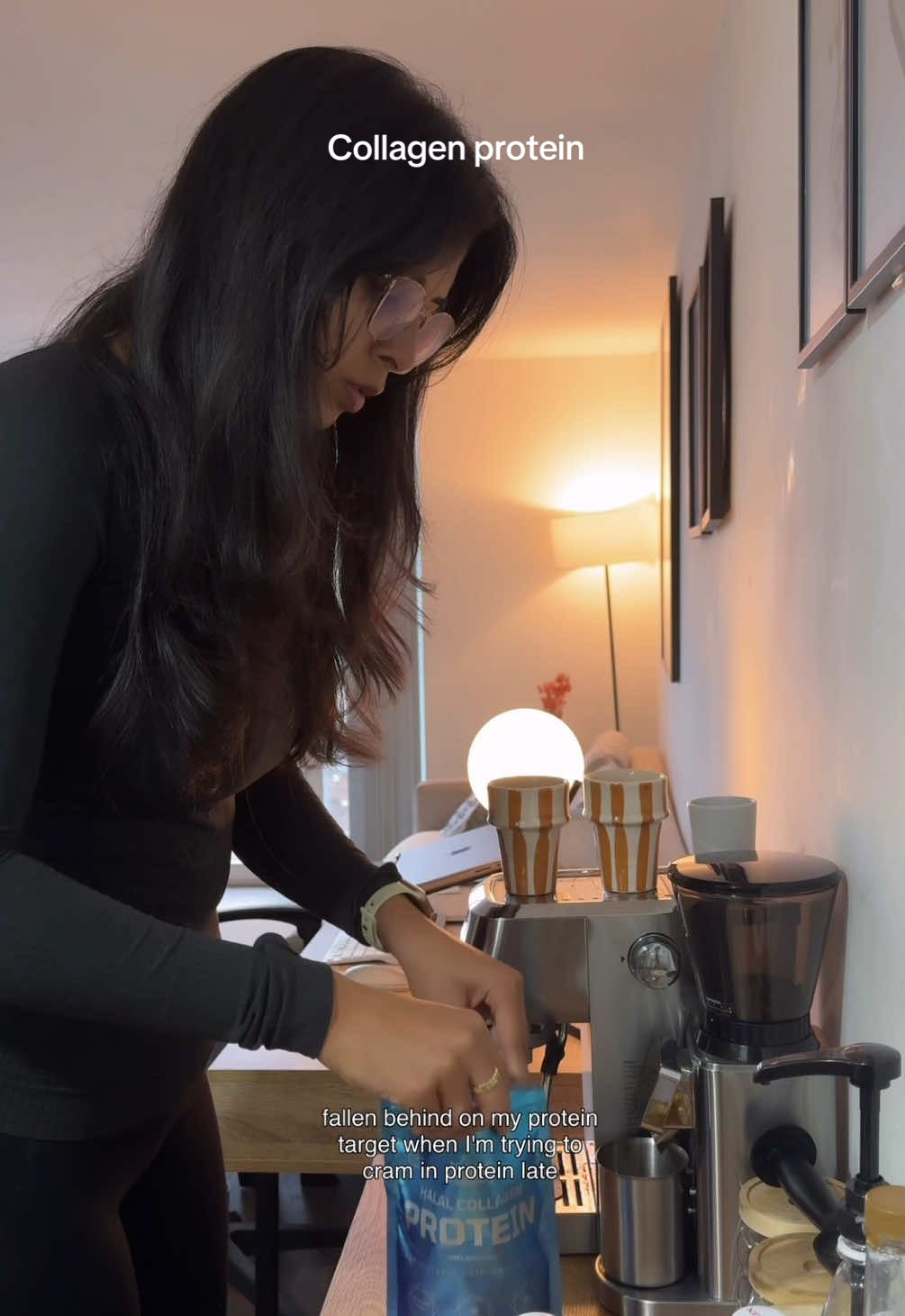 TikTok post by @khawlaadnan_ for Sunna Supplements. Caption reads: [...] know, I’ve been obsessed with the Sunna....