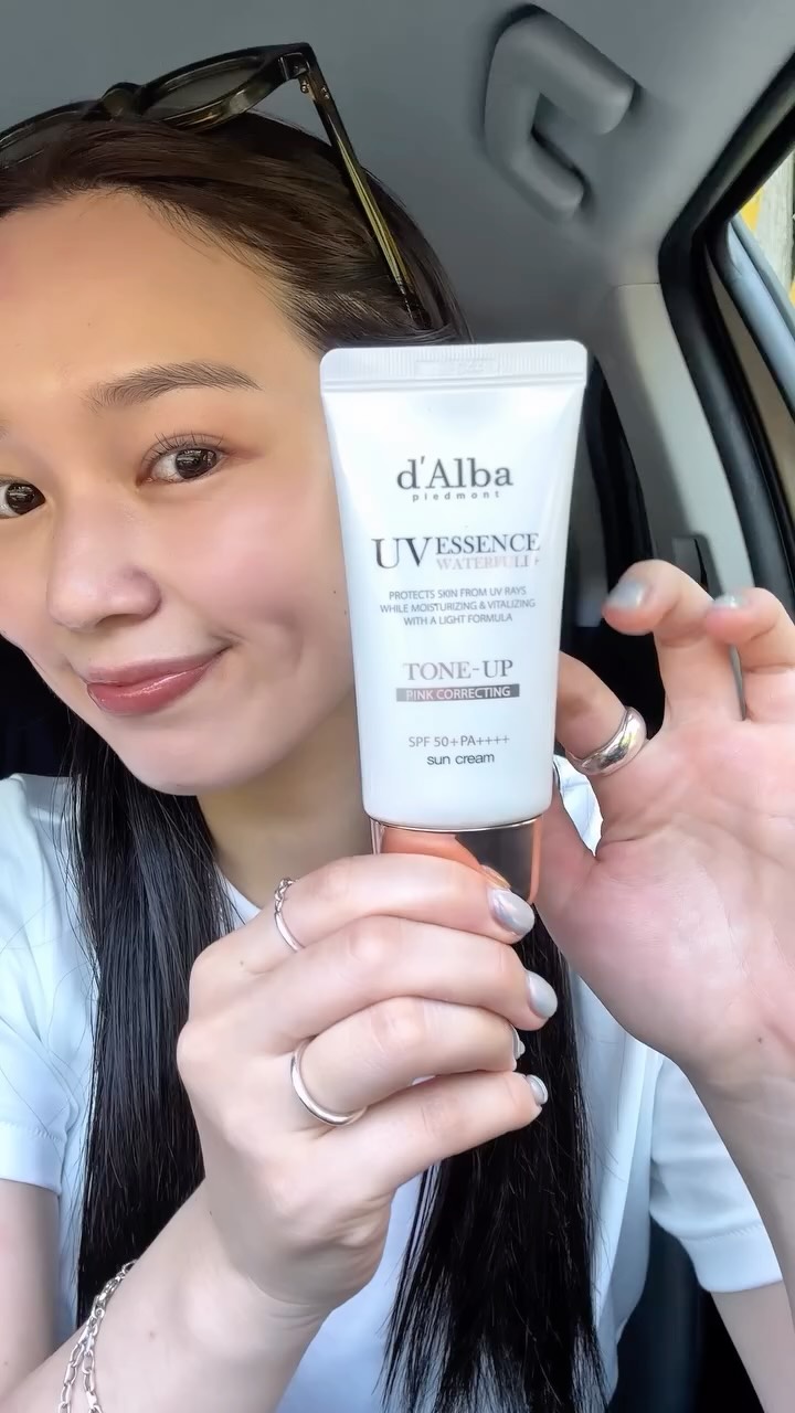 Instagram post by @nene22_hair for Albion. Caption reads: サクッと時短メイク💄💫✨

#withdalba....