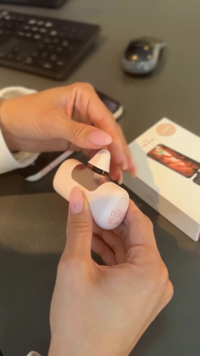 Instagram post by @mari.darsadze for iWALK. Caption reads: Always charged, always ready. The iWalk power bank....