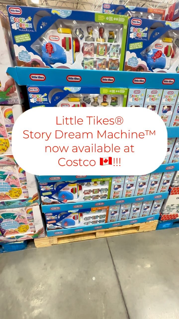 Instagram post by @costcofindscanada for Little Tikes. Caption reads: 🚨 NEW TOY FIND!!!
‌
The @officiallittletikes....