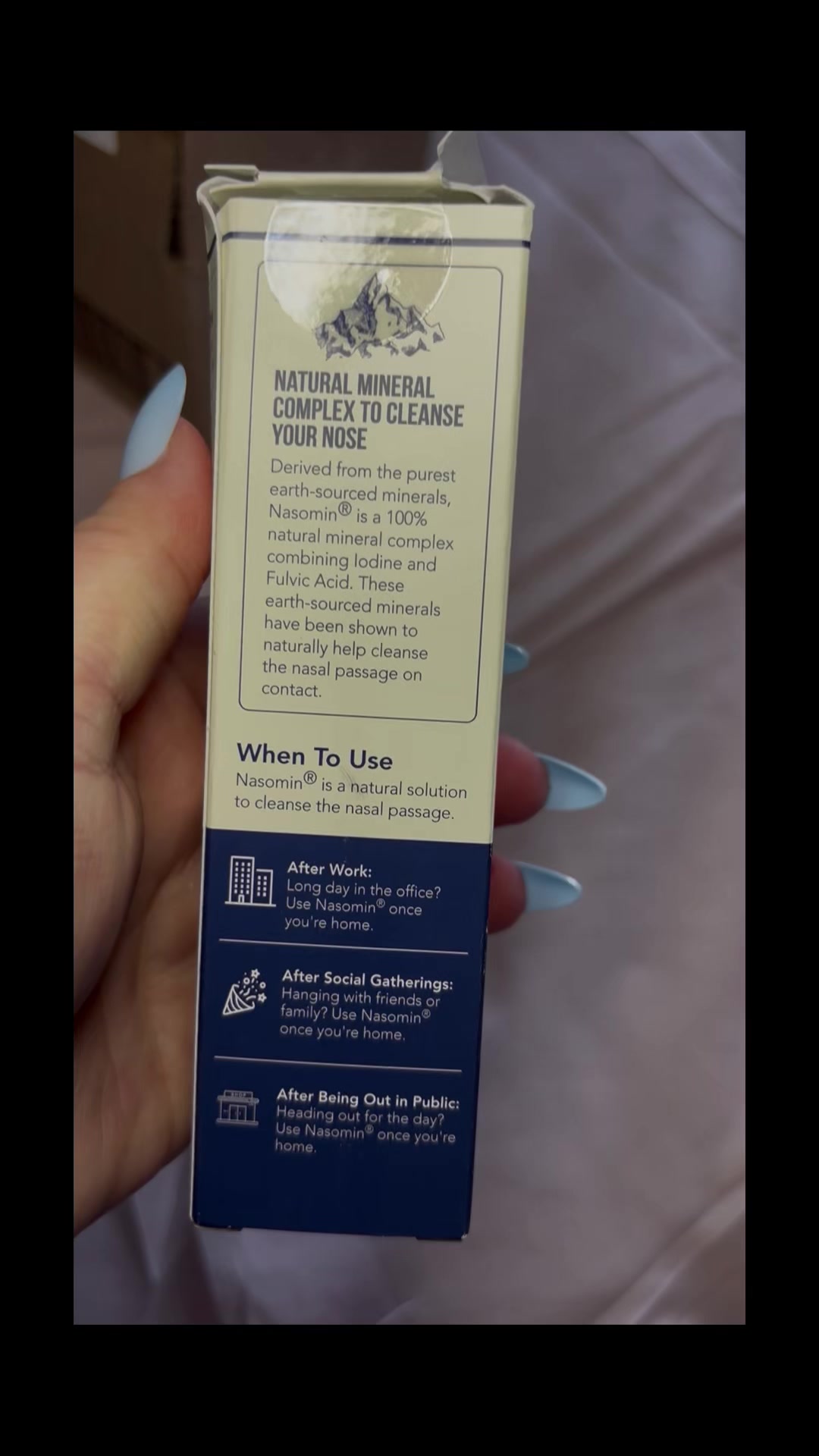 TikTok post by @sarahrohlfing for Triquetra Health. Caption reads: This might be my new holy grail 😍 #health....