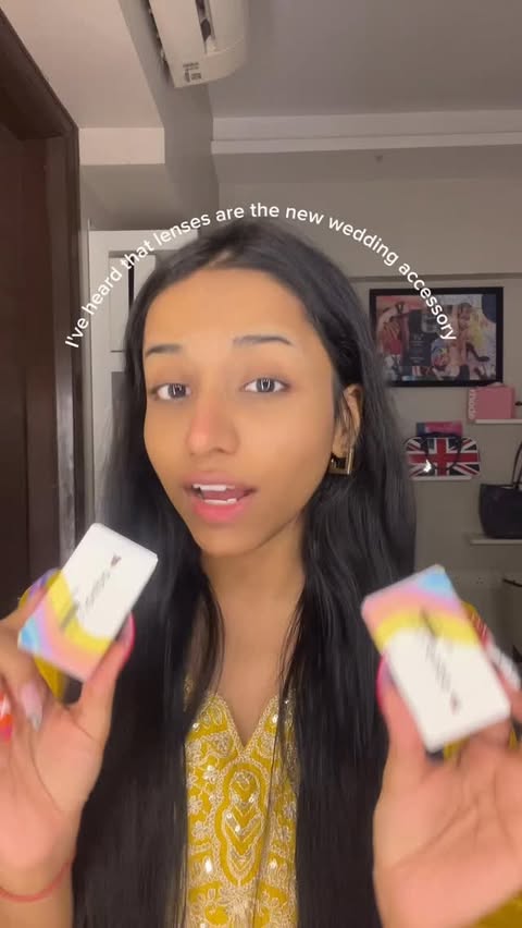 Instagram post by @vriddhipatwa for Aqualens. Caption reads: Manushi Chhillar handed us the cheat code and I....