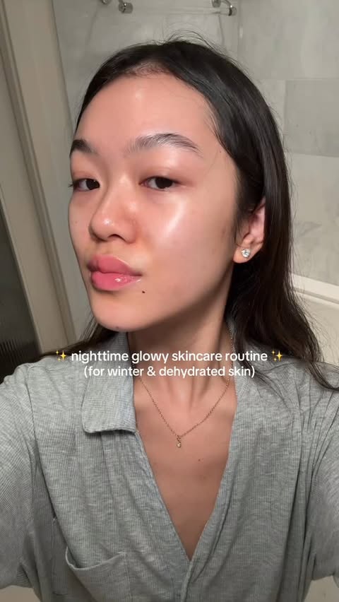 Instagram post by @charinecheungg for FENTY SKIN. Caption reads: [...] locking in hydration tonight with new....