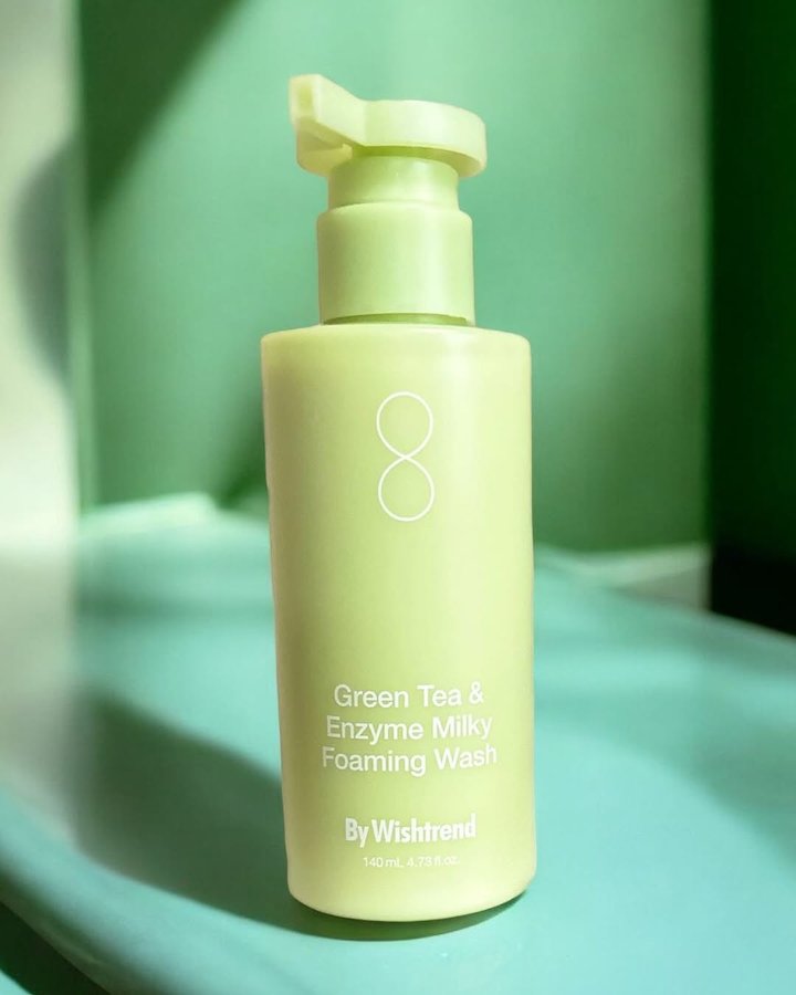 Instagram post by @sa.mp.le_lover for ByWishtrend. Caption reads: Hey guys have you tried the Green Tea & Enzyme....