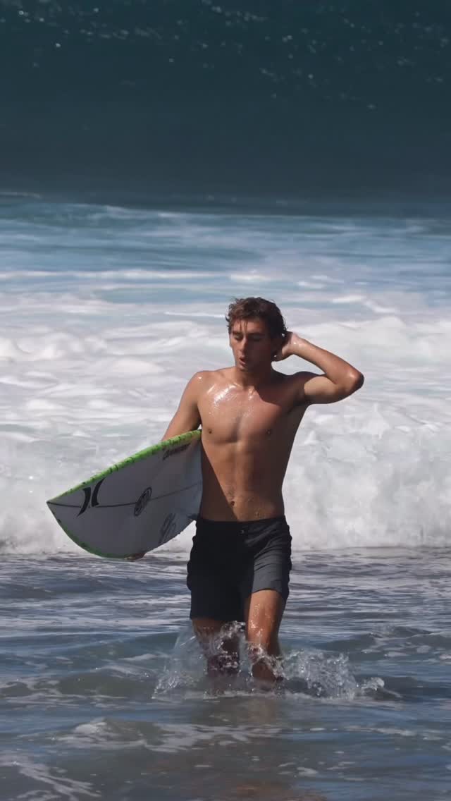 Instagram post by @luke_tema for Sun Bum. Caption reads: Recent Waves🫥

@hurley 
@hicsurf....