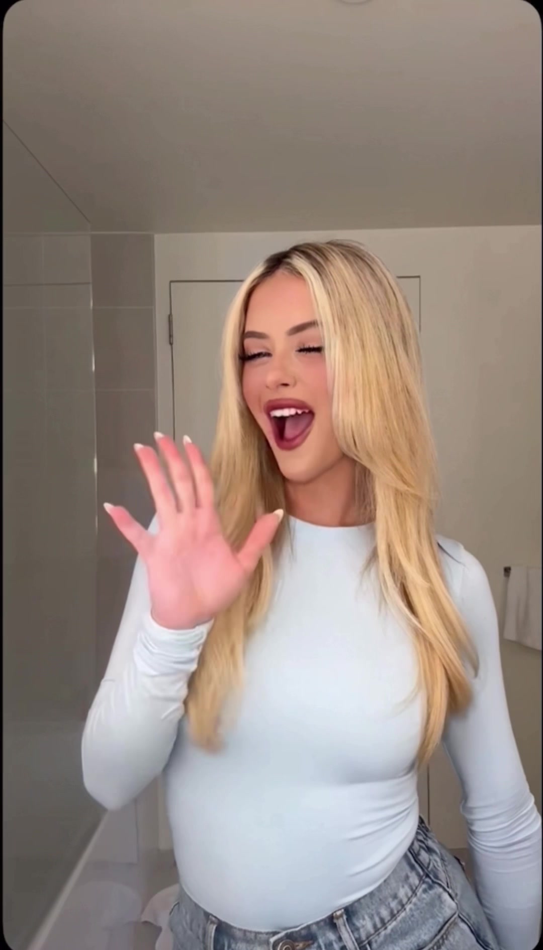 TikTok post by @kaylor.martin for Drybar. Caption reads: 💛 GIVEAWAY ALERT 💛Kick off your summer with....