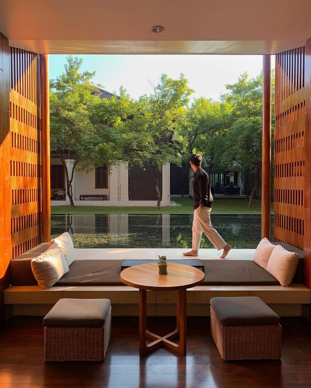 Instagram post by @witsarud for Passion Passport. Caption reads: One fine day with Anantara Chiang Mai Resort....