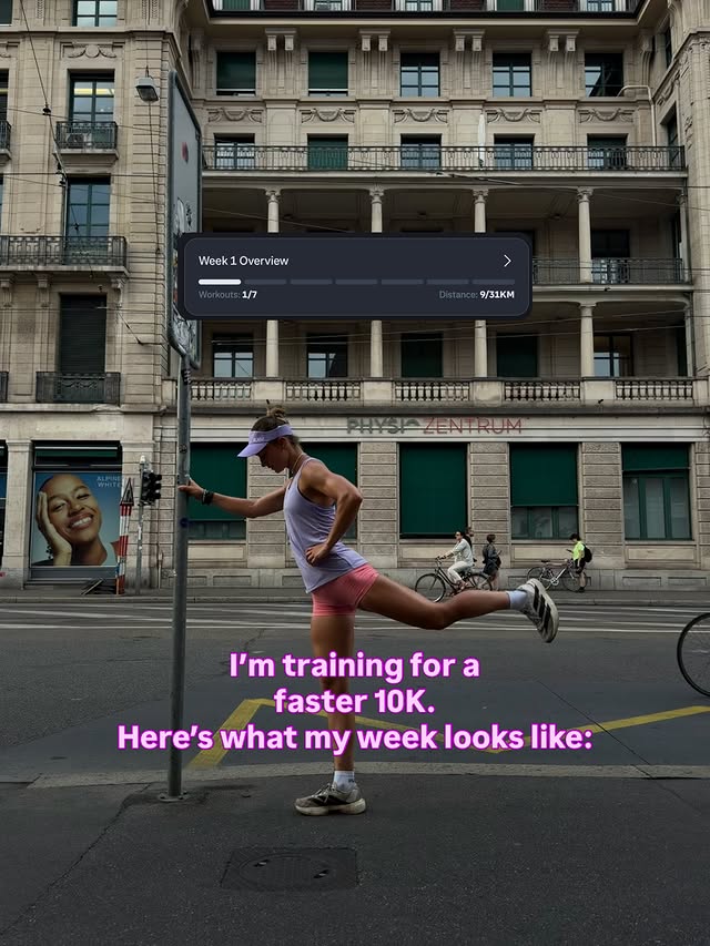 Instagram post by @valentinaathletic for 2XU. Caption reads: [...] And this one feels extra special because....