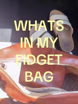 TikTok post by @brookeandbobear for KKXIU Chain Store. Caption reads: this purse comes with a fidget bag👀 @Speks @KKXIU....