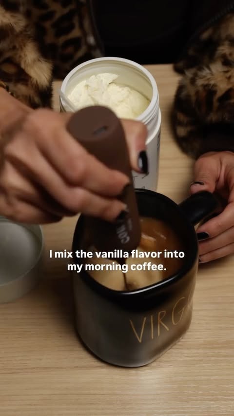 Instagram post by @nazaninmandi for Cowboy Colostrum. Caption reads: [...] into wellness that actually works....