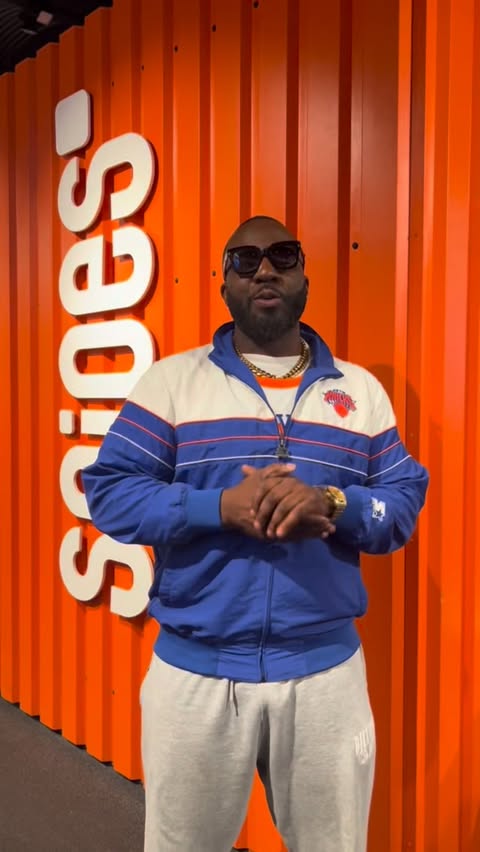 Instagram post by @kazeem for Snipes USA. Caption reads: Harlem! Pull up on your boy for the official....