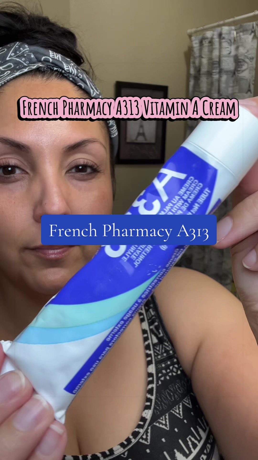 TikTok post by @memrymakeuptherapy for French Pharmacy. Caption reads: [...] more radiant skin over time. @FrenchPharmacy....