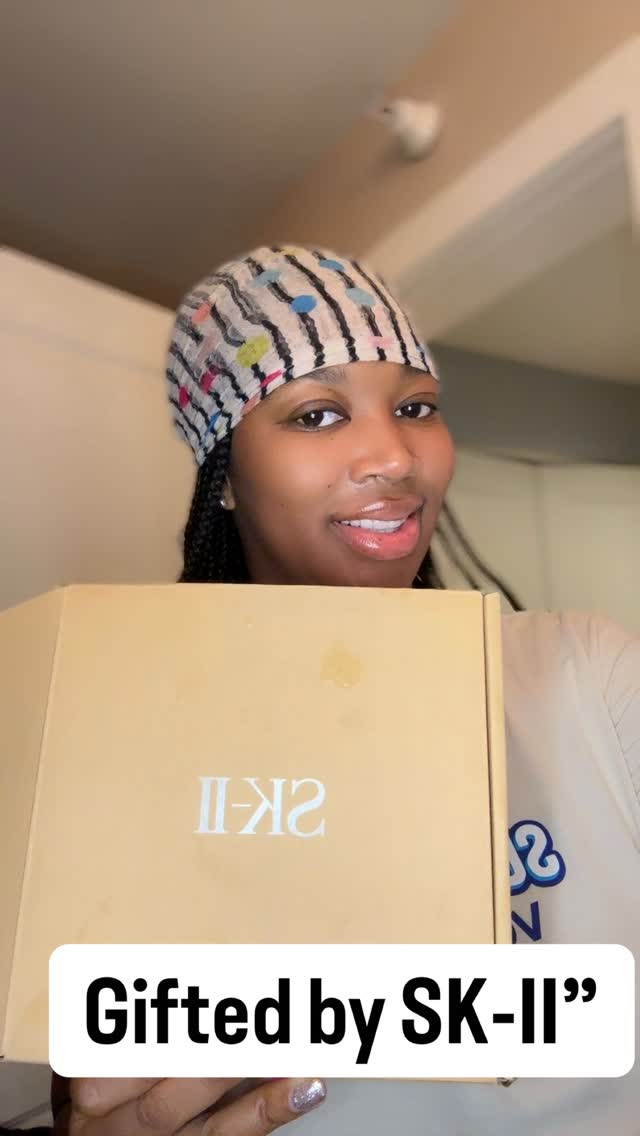 Instagram post by @cutebabiieess for Later. Caption reads: Self-care, is luxury

First time  @skii.usa Facial....