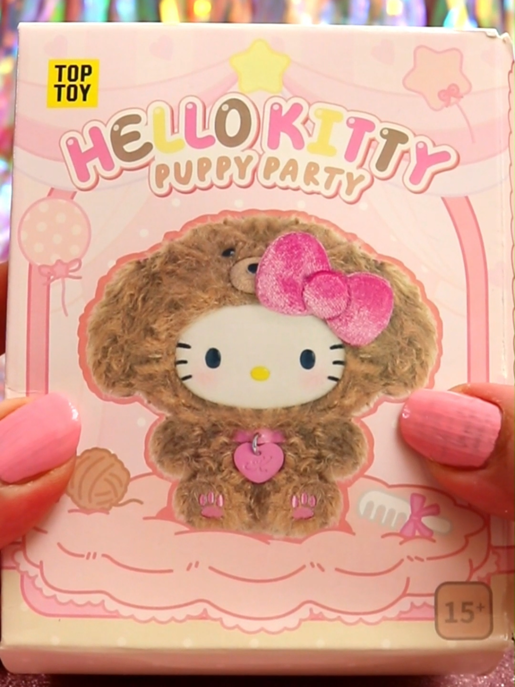 TikTok post by @collectcuteofficial for TOPTOY US SHOP. Caption reads: [...] Thanks so much @toptoy_online and @TOPTOY US....