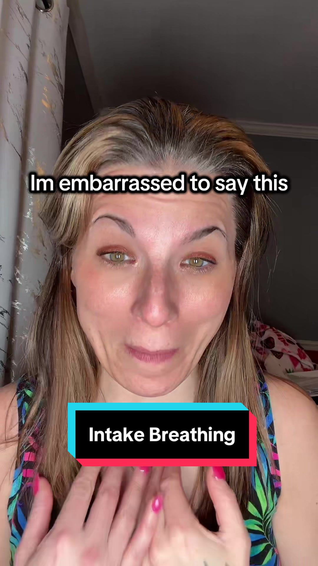 TikTok post by @sparkletiktokshopmama for Intake Breathing. Caption reads: [...] it wasn’t snoring… it was....