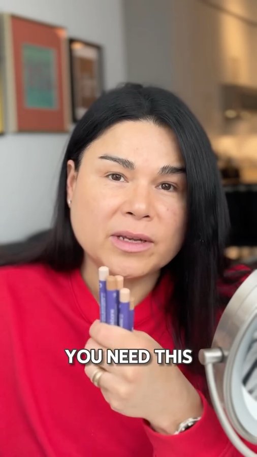 Instagram post by @cheekbonejenn for Cheekbone Beauty. Caption reads: ✨New at TSC! @cheekbonebeauty one of the first....