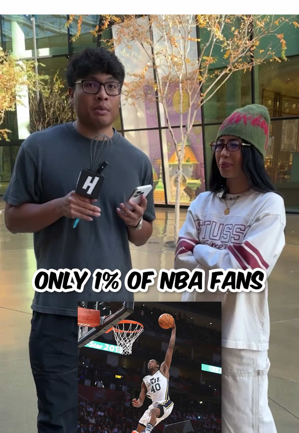 TikTok post by @houseofhighlights for AT&T. Caption reads: How many could you name? 👀🤔 @AT&T #nba....