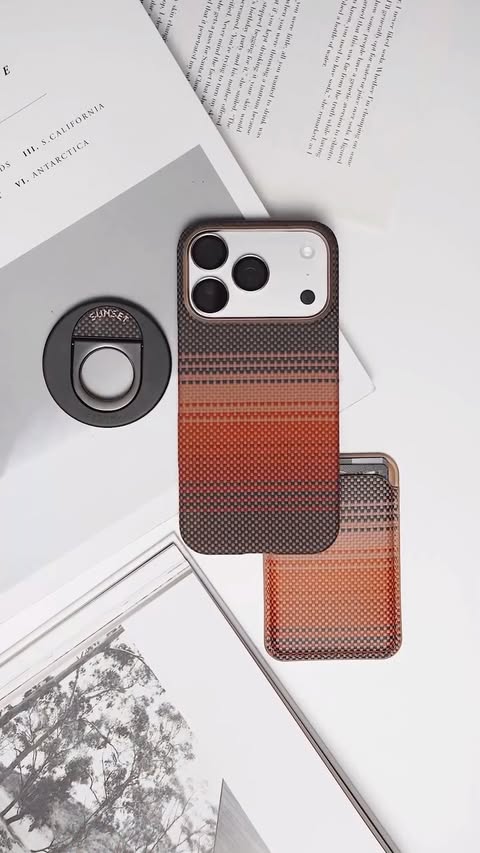 Instagram post by @ark.curate for PITAKA. Caption reads: [...] these beautifully crafted accessories from....