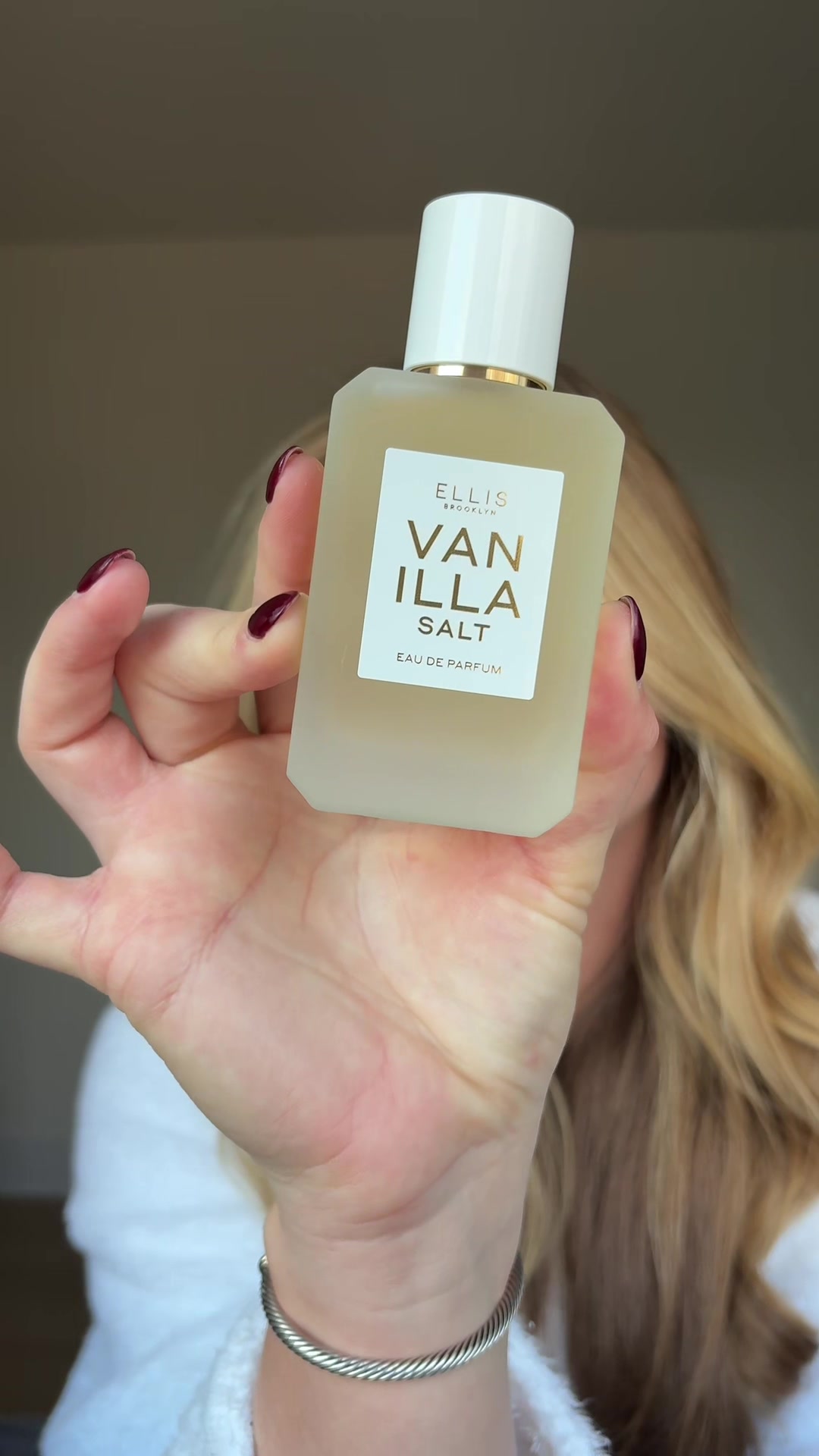 TikTok post by @averybsweatt for Ellis Brooklyn. Caption reads: date night wearing VANILLA SALT @Ellis Brooklyn....