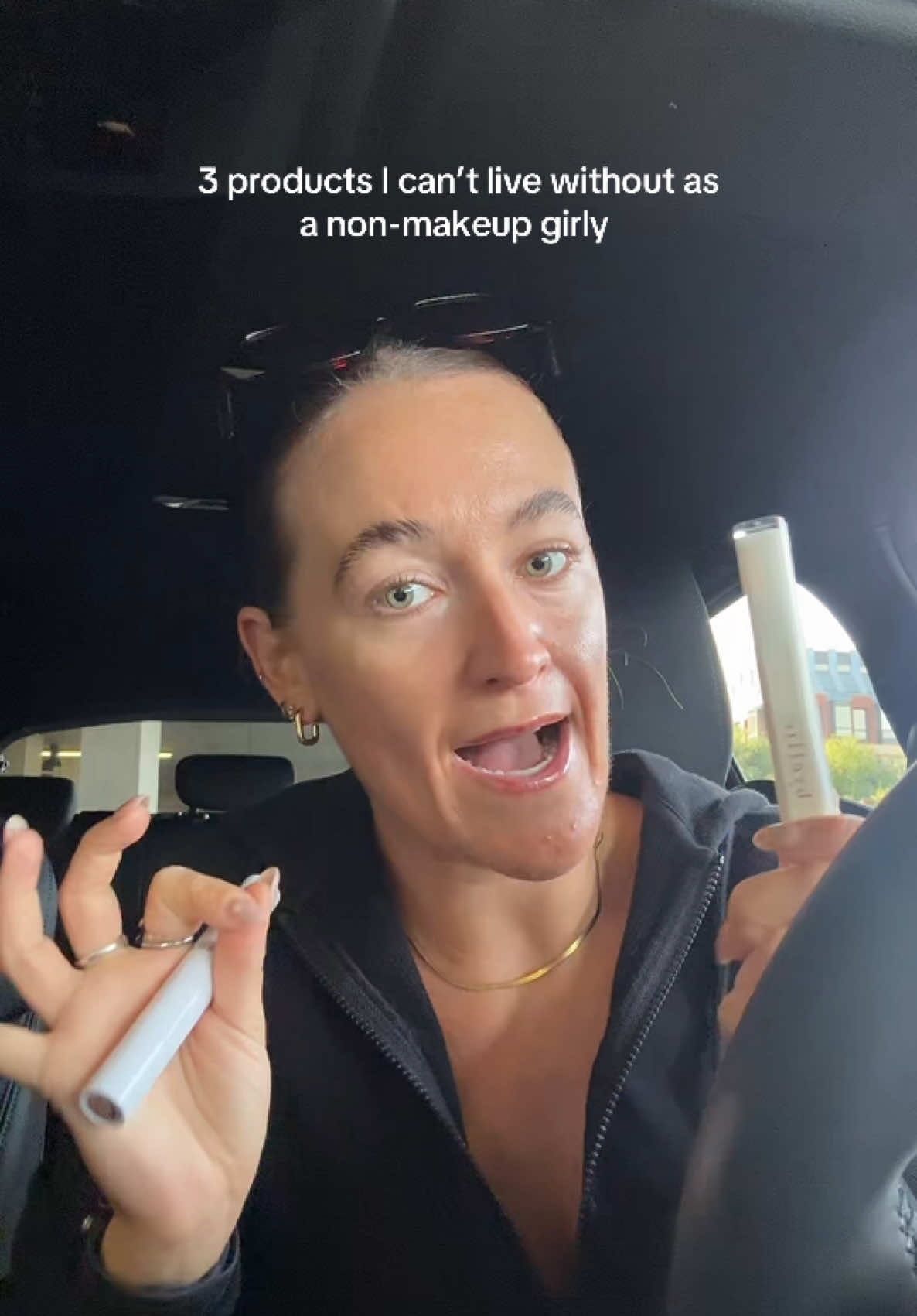 TikTok post by @more_withmia for byellie. Caption reads: [...] Skincare flawless lip (every colour)....