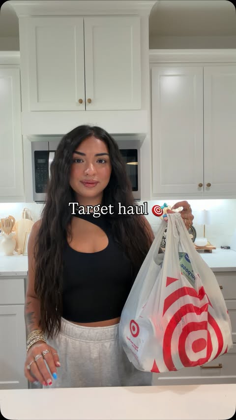 Instagram post by @britnilglover for Target. Caption reads: You know I can’t leave Target without picking up a....