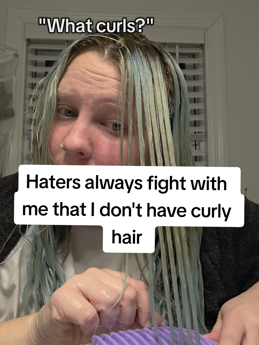 TikTok post by @shannonlynnboyce for Conair. Caption reads: [...] curls split into sections helps a TON.....