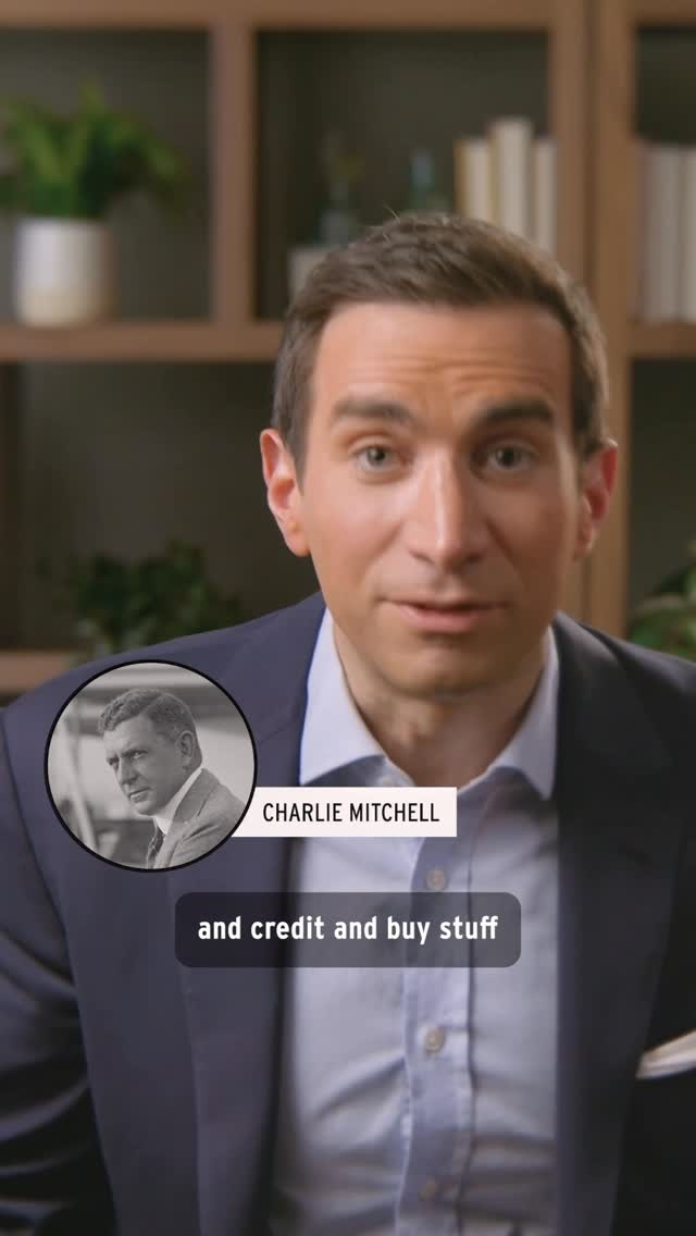 Instagram post by @sorkinsays for Viking Books. Caption reads: The cast of characters in 1929 and some their....