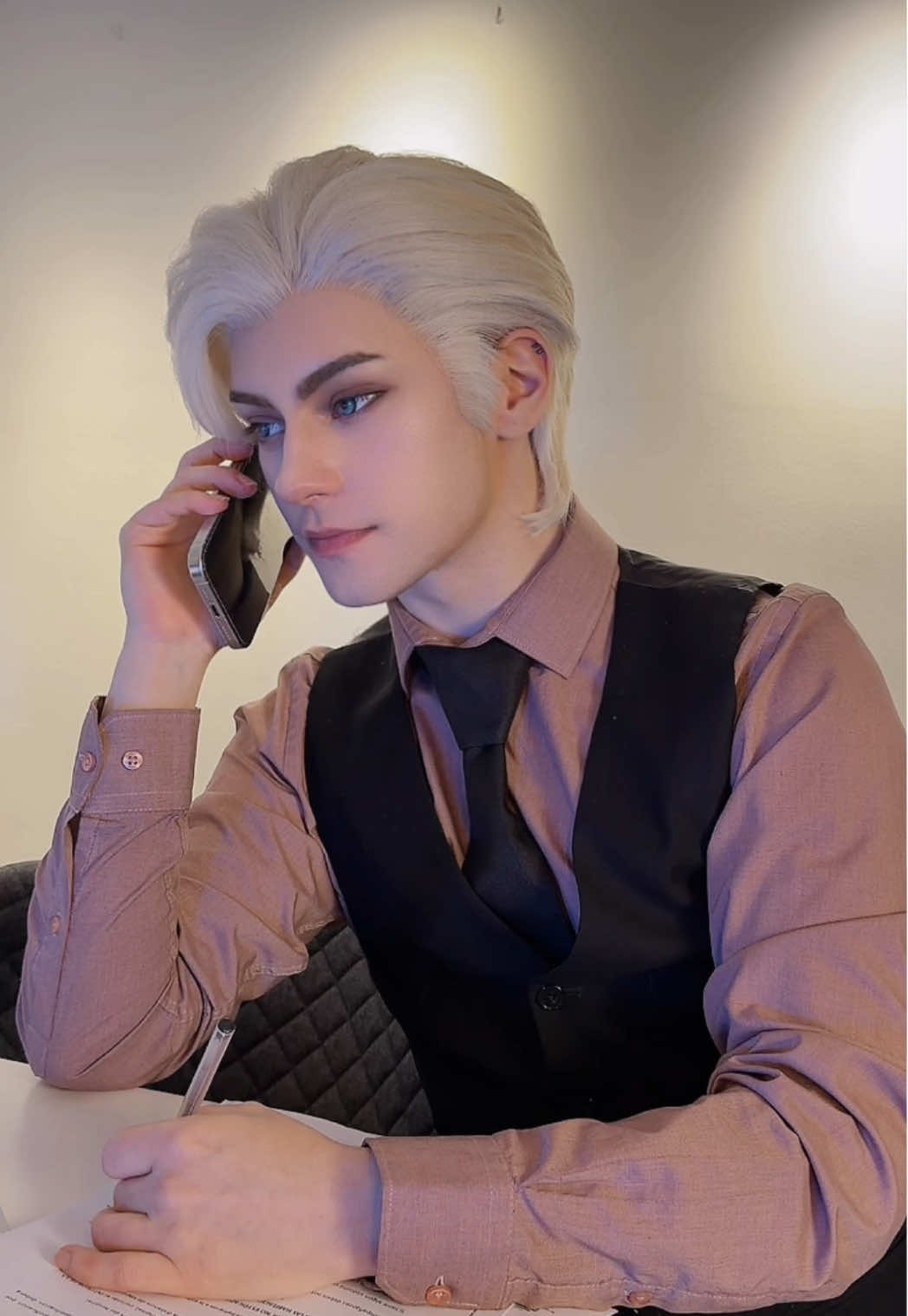 TikTok post by @geheichou for Crunchyroll. Caption reads: Ever heard of Let's Play? It's a webcomic that....