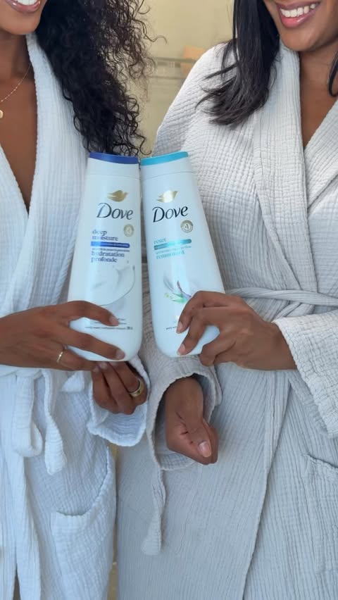 Instagram post by @segenmisghina for Dove. Caption reads: #DovePartner @dove made Eden’s welcome basket....