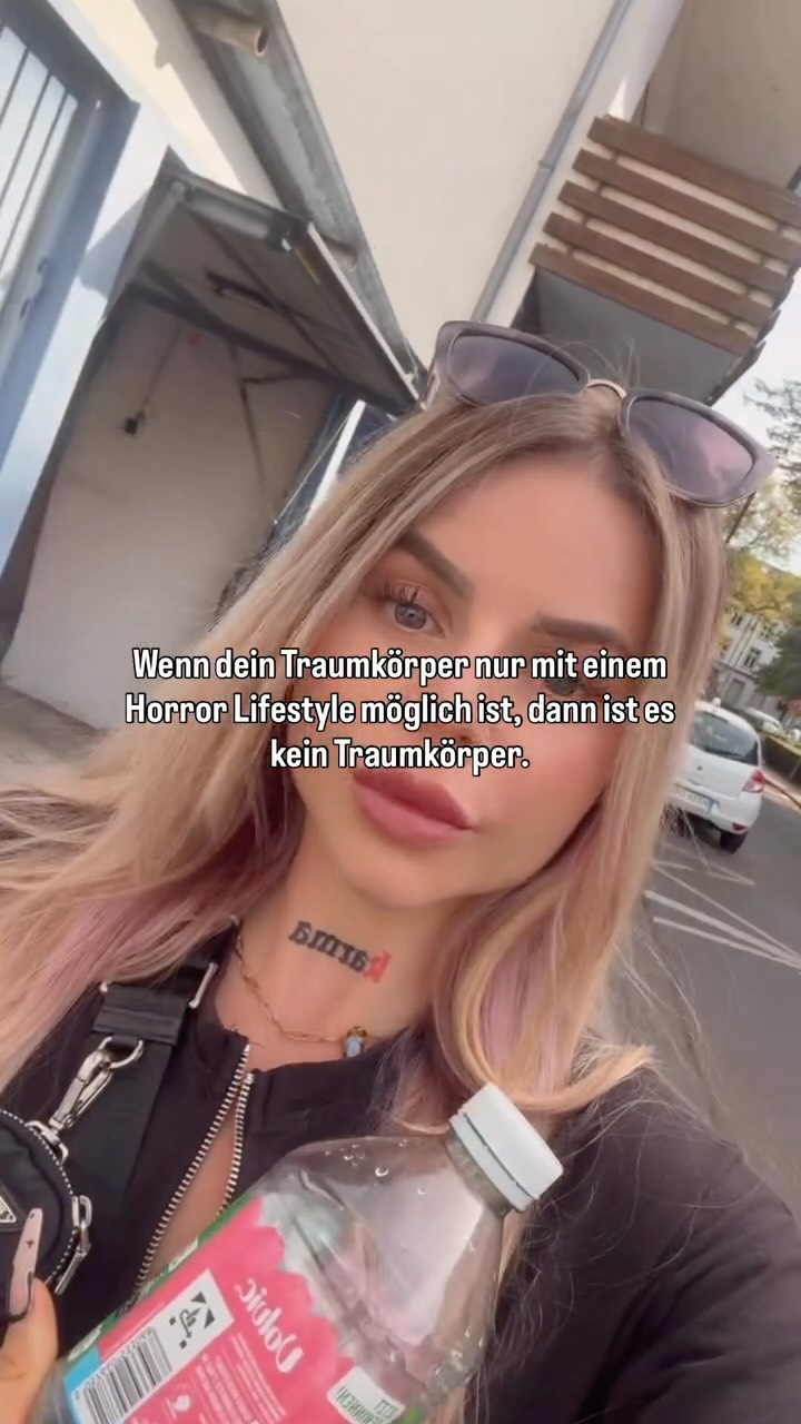 Instagram post by @celinaaa_n for Neosupps. Caption reads: Kleiner Reminder. ✨
.
.
.
❤️‍🔥 Supporte mich mit....