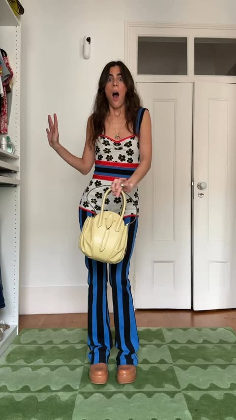 Instagram post by @vicmontanari for Marni. Caption reads: [...] the mood. Transformation in 3, 2, 1.......