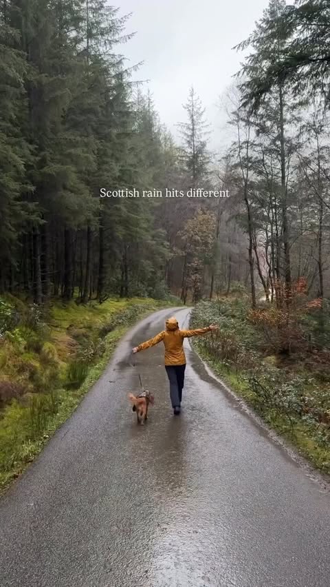 Instagram post by @rangothevan for LANX. Caption reads: [...] The Trossachs always deliver! 

Wearing....