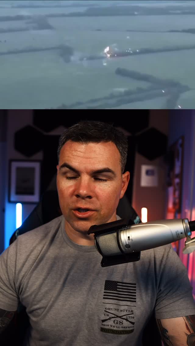 Instagram post by @kagan.dunlap for Grunt Style. Caption reads: [...] Infantry Fighting Vehicle. Shirt by....