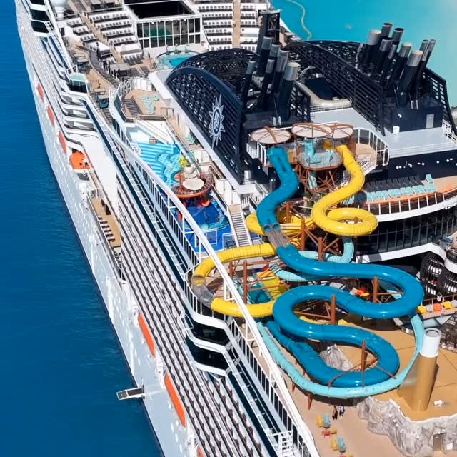 Instagram post by @nice_afts for MSC Cruises Official. Caption reads: 3 nights. 1 unforgettable beginning. 💙🚢 Welcome....