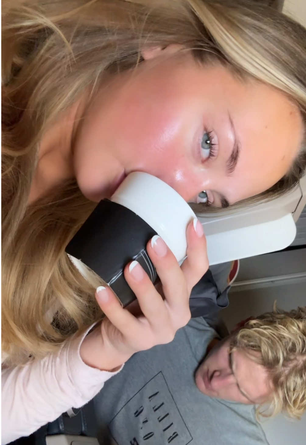 TikTok post by @isascholdd for Turkish Airlines. Caption reads: Thank you @Turkish Airlines for making this dream....