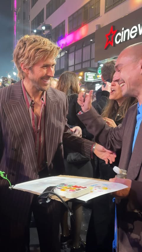 Instagram post by @chrislloydart for Sony Pictures. Caption reads: [...] March 19th 🎥🍿 #ad @projecthailmary....