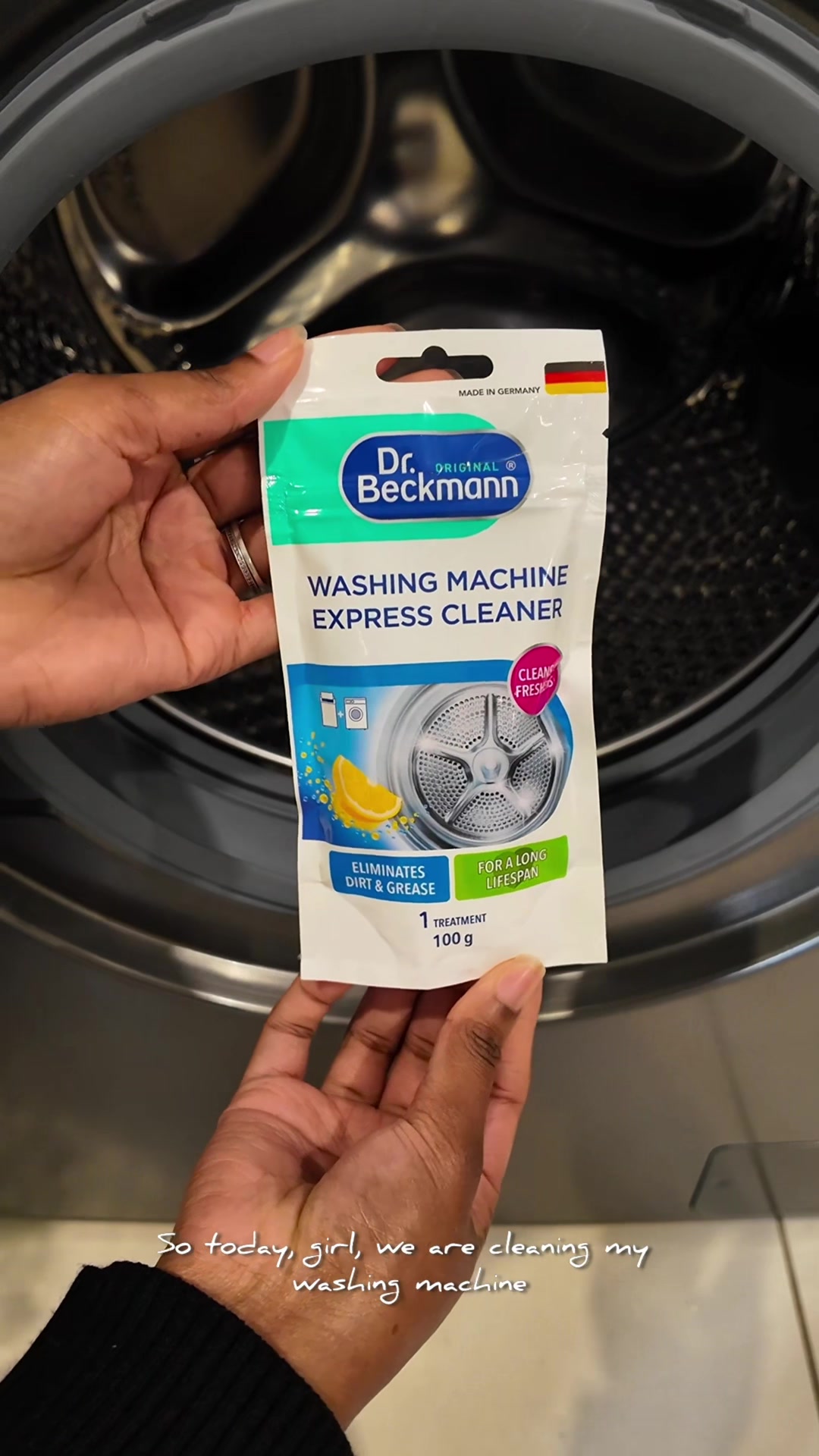 TikTok post by @ntandooz for Dr. Beckmann South Africa. Caption reads: [...] #DrBeckmannSA #ad @Dr. Beckmann South Africa.