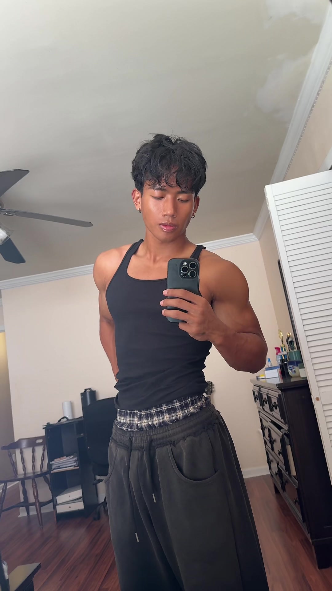 TikTok post by @majordonut003 for Aelfric Eden. Caption reads: these sweatss @aelfriceden_official  #sweat....