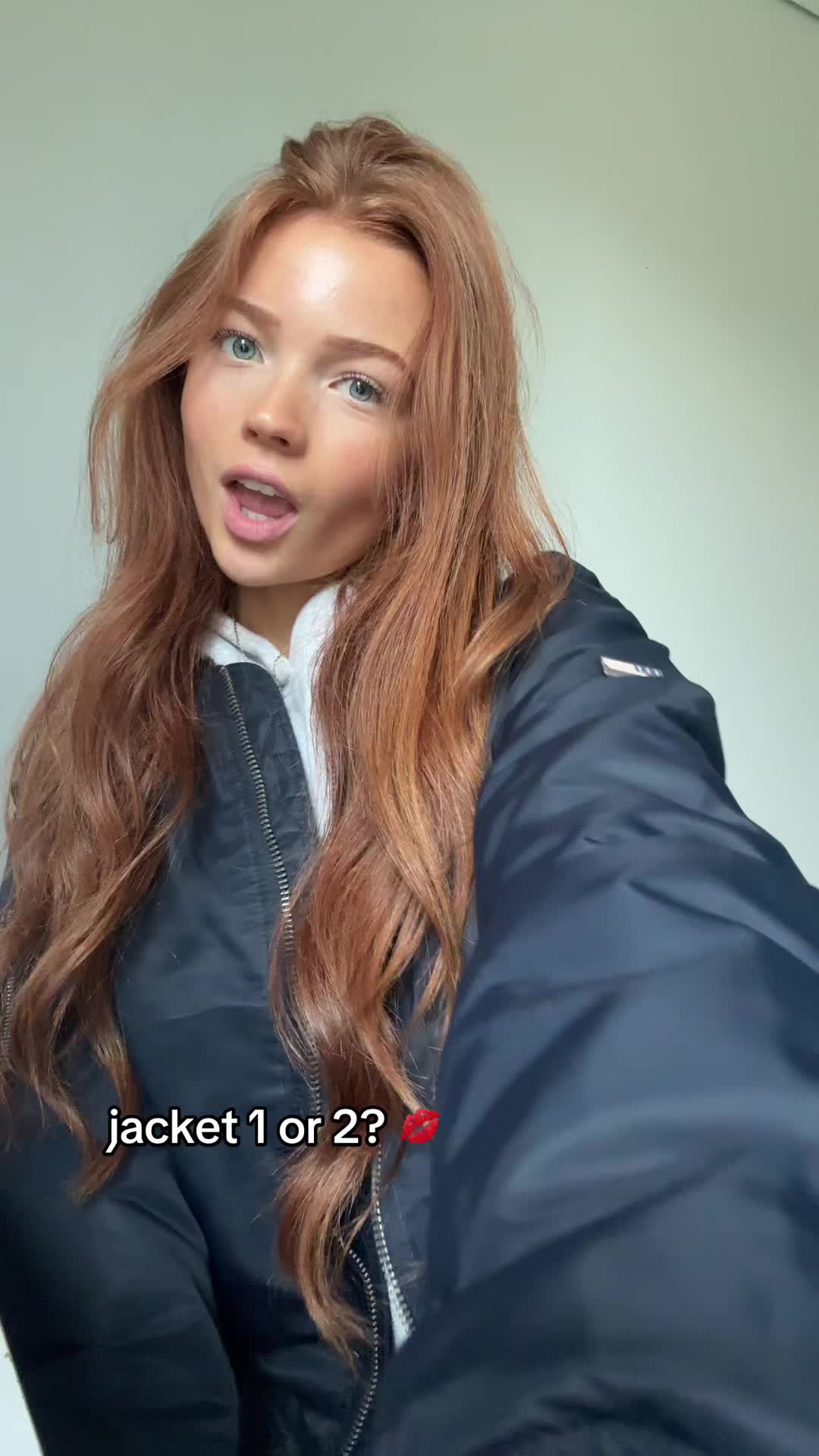TikTok post by @esmecook_ for Superdry. Caption reads: @CULT by Superdry which bomber jacket? ⭐️⭐️....